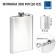 Flaw for alcohol and water, 300 ml, stainless steel, gift, army, 10 oz