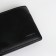 Male purse for magnet, clip for bills, separation for SIM cards, black color