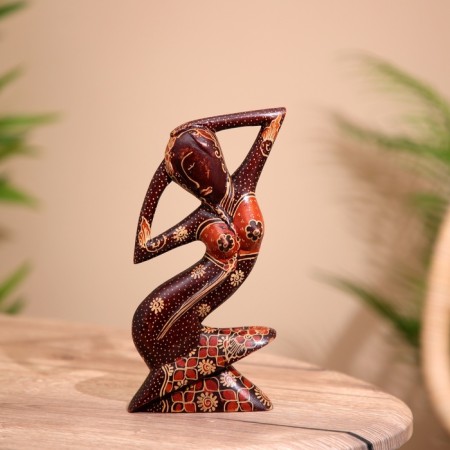 Abstraction "girl" tree 21 cm