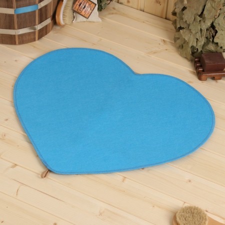 Set for a bath: a hat and a rug "bell"-1