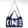 Female sports bag, textura, small size, blue color