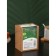 Porcelain capacity for honey with a spoon Bellatenero "Bear", 280 ml, white color