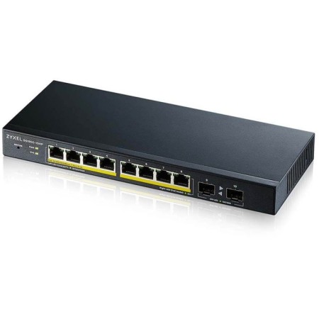 Syxel GS1900-10HP-EU0102F (L2) 8x1gbit/s 2SFP 8POE+ 77W Management-1