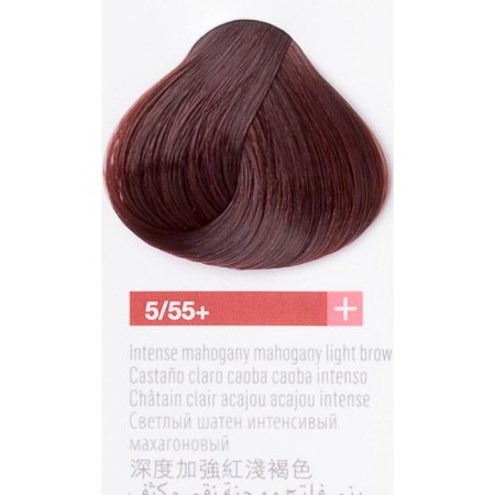 Lakme Collage+ Cream-Color, tone 5/55+ light brown-haired Mahagon, 60 ml