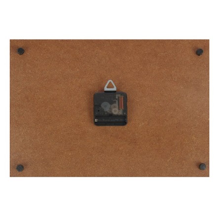 Carting clock is wall-mounted, interior "multi-colored tulips", silent, 25 x 35 cm-1