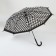 Umbrella - a semiautomatic “cage” cane, 8 knitting needles, r = 47 cm, color mix