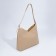 Magnet bag bag, lightning cosmetic bag, beige color