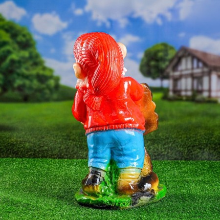 Garden Figure "Dwarf My Garden" 26x26x48cm Mix-6