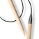 Circular knitting needles, bamboo, 10.0 mm/60cm, 1 pc
