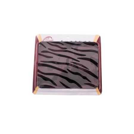 Rug panel anti-slip Skyway Zebra, 180x140 mm, black-gray-1