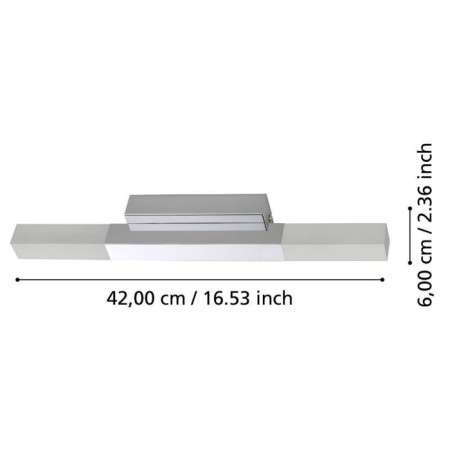 Alcudia mirror backlight, 2x5.5W LED-4