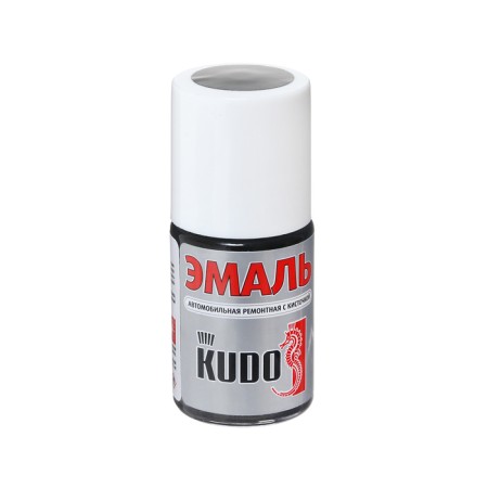 Enamel kudo car repair with a brush "black 601", 15 ml