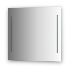 Mirror with 2 built-in LUM lights 40 W, 80 x 75 cm, EvoForm