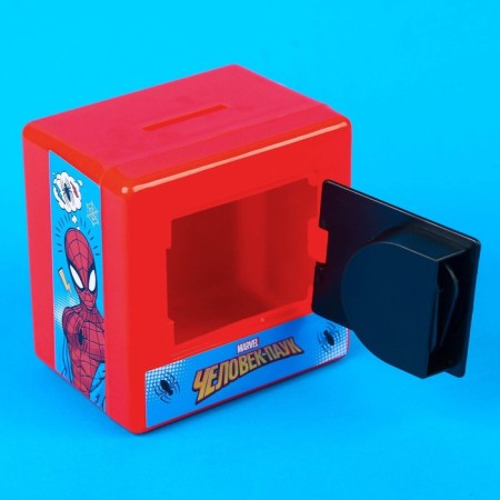 Piggy bank safe, 8.8 cm x 7.5 cm x 8.8 cm "Spider-Men", Spider-Man-7