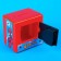 Piggy bank safe, 8.8 cm x 7.5 cm x 8.8 cm "Spider-Men", Spider-Man