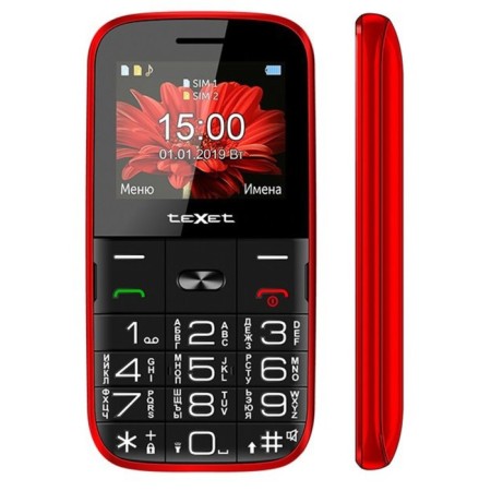 Cell phone Texet TM-B227 Red-1