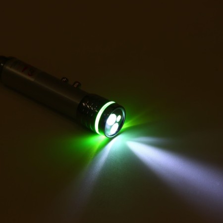 Laser pointer "Master K", with carbine, 2 LED, 2 modes, 7 x 1.4 cm-3
