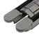 Loop Lockland hidden installation, 25x150 mm, with 3D regulation, graphite color