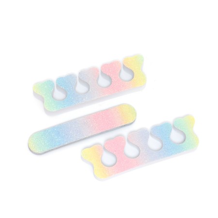 A set of cosmetics for a girl "Housel on wheels", pink, with false nails-9