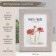 Photo frame plastic 13x18 cm "Rombs. Texture of wood" gray 21.5x16.5 cm