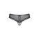 Panties with lace insert Softline Collection, Black Color, M/L size