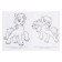 Coloring for kindergarten "Secrets of magic. Lovely ponies »b 2 +