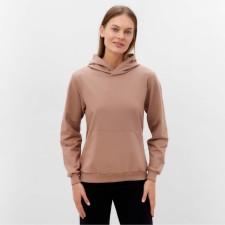 Feminine sweatshirt, beige color, size 52