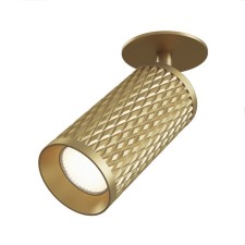 Technical C037CL-01G, GU10, 1x50 W, 60x60x192 mm, gold, gold