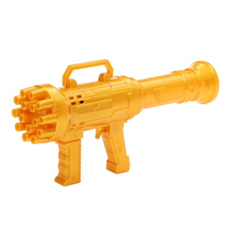 Machine gun soap bubbles generator, gold, 23.6 × 10.85 × 6 cm-3