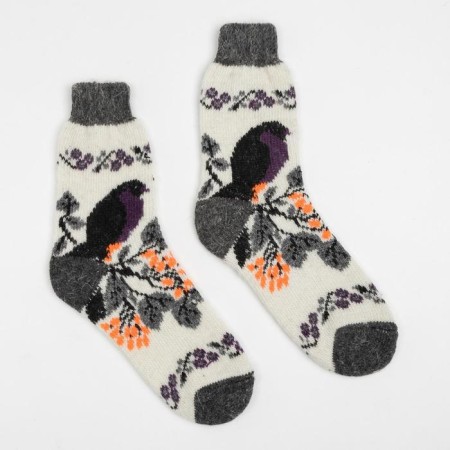 Women's socks, white color, size 25
