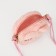 Bag's bag with lightning, long lace, pink color