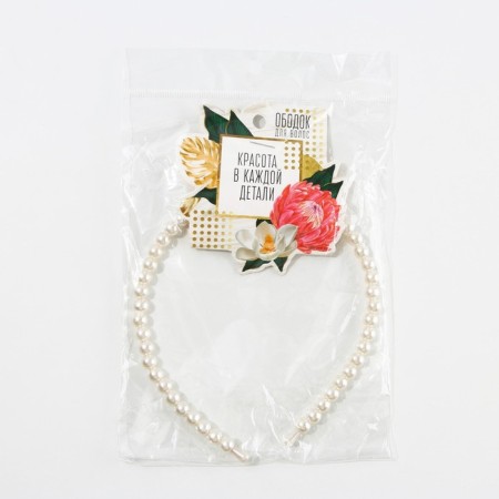 Hair rim Pearl "Beauty in every detail"-3