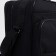 Male bag on lightning, luris, long belt, black color