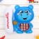 Musical phone "Multiphone: Hippo", Russian voice acting, works from batteries, blue color
