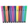 Flomasters 12 colors "owl", in a plastic tube, thickened, ventilated cap, mix