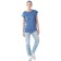 Women's T -shirt "Sveta", size 42, indigo color