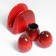 Set for spices "premium maxi" 8 items, red