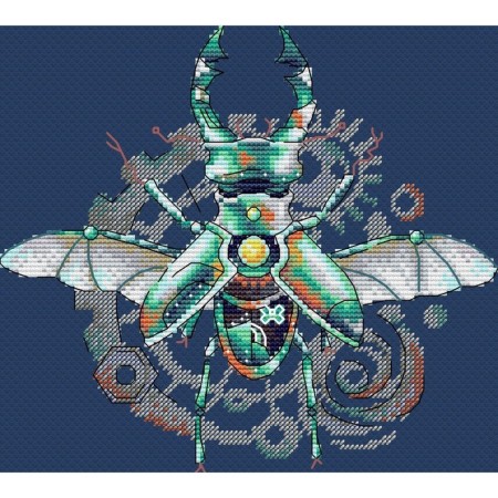 Embroidery set "Beetle" 18 × 20 cm