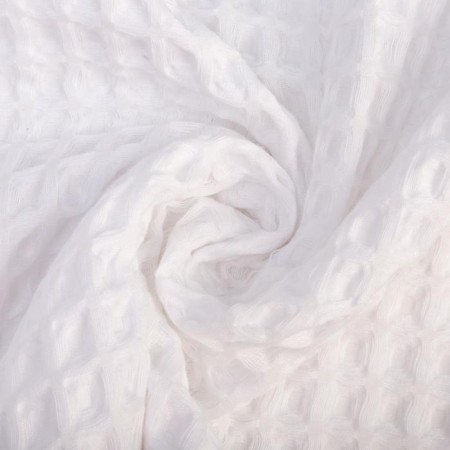Wafel dressing gown men's elongated Ethel "BOHO" size 58-60, color white, 100% cotton, 290 g/m2-5
