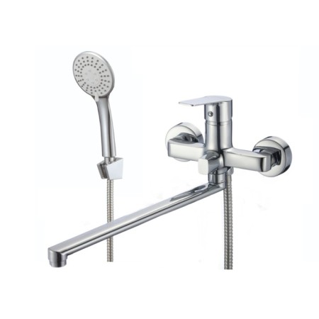MILARDO HELIC HELSB02M10 bath mixer, single -leaf, flat spill 320 mm 504940