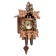 Wall clock with a dash "Owl", a smooth move, 23.1 × 11.8 × 8.5 cm