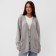 Cardigan Women's Mist with pockets, graphite, OneSize (44-48)