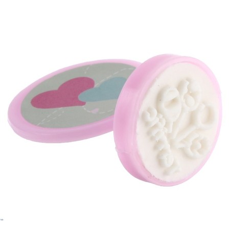 Printing color "bunny", set 4 pcs., Stamping pillow-3