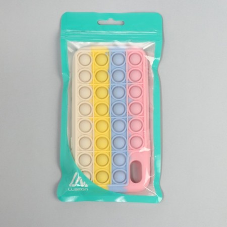 Pop it cover, for iPhone 12 Pro Max, silicone, colorful-3