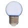 LED lamp, G45, E27, 1.5 W, for BelT-LITA, Transparent, Blue, set 10 pcs