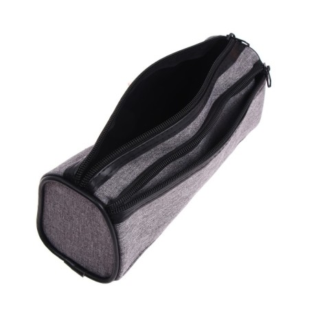School Penal on the zipper "Jeans", 2 departments, mix-3