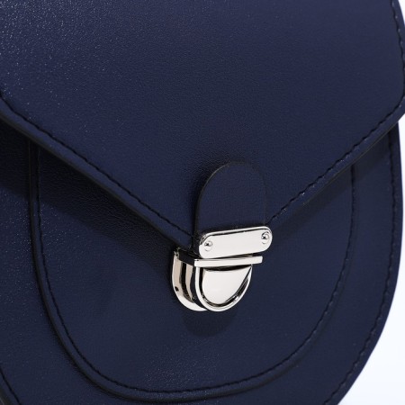 Women's bag Textura, messenger, small size, blue color-4