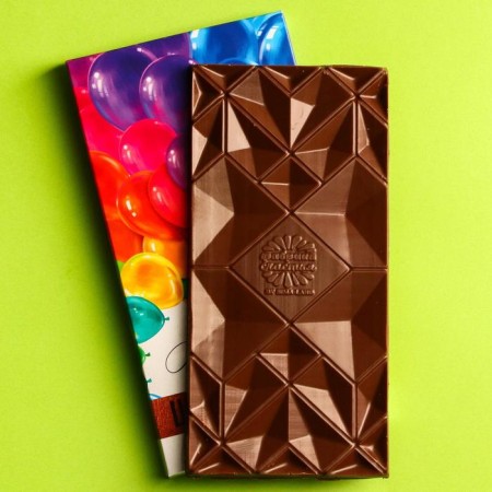 Milk chocolate "Happy Birthday", 70 g.-2