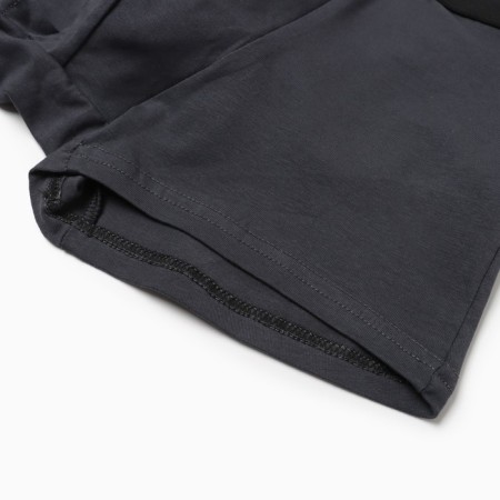 Panties men's boxers, dark gray color, size 50 (xl)-1