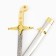 Souvenir sword "Marine Corps", painting on the blade, 60 cm